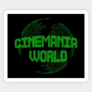 NEW Cinemania World Logo Sticker